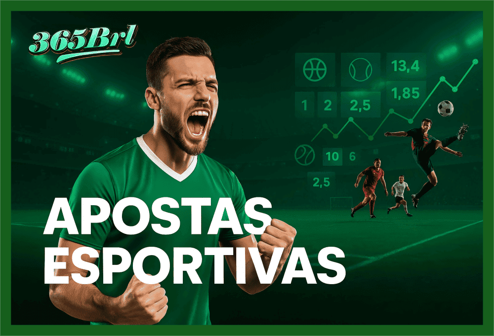 Apostas esportivas no cassino online 365BRL